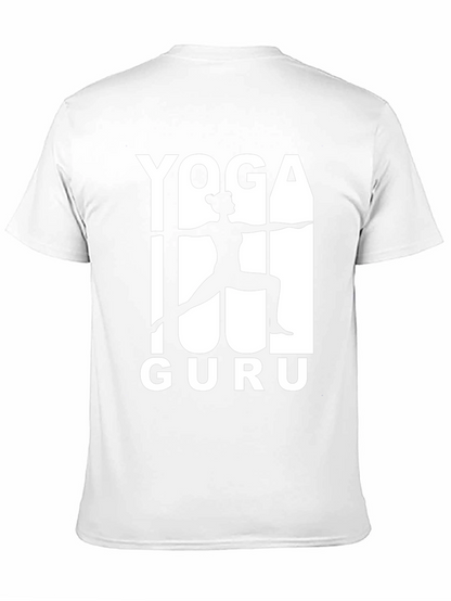 Camiseta Yoga Guru Negra para Hombre