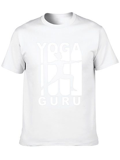 Camiseta Yoga Guru Negra para Hombre