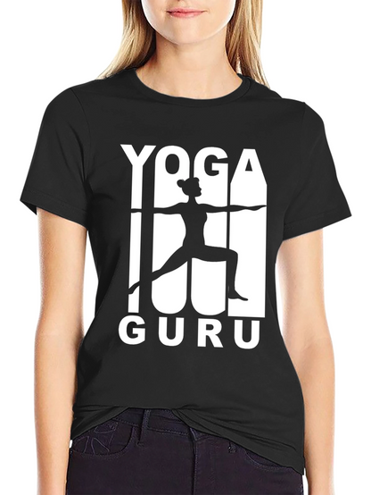Camiseta Yoga Guru Negra para Hombre