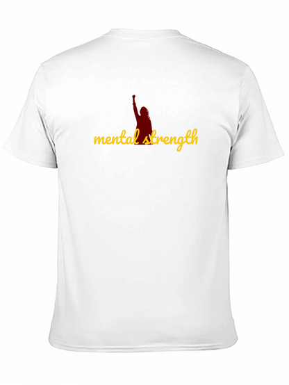 Camiseta Negra Fuerza Mental para Hombre