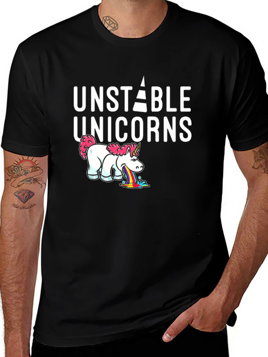Camiseta Unicornios Inestables - Diseño Original