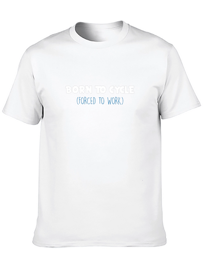 Camiseta Negra: Nacido para Pedalear