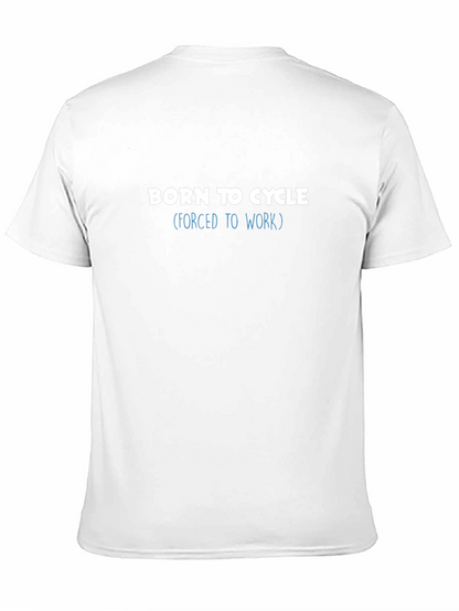 Camiseta Negra: Nacido para Pedalear