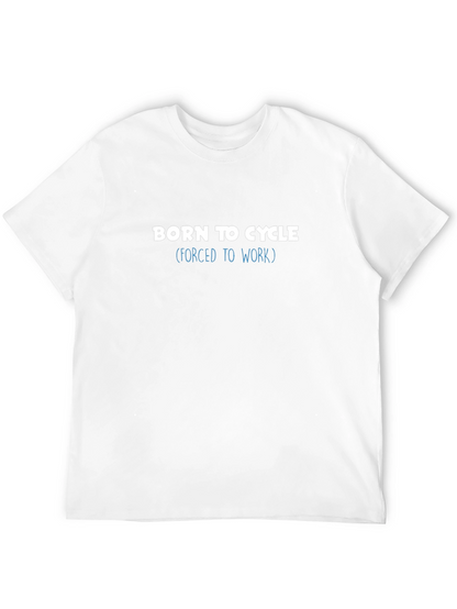 Camiseta Negra: Nacido para Pedalear