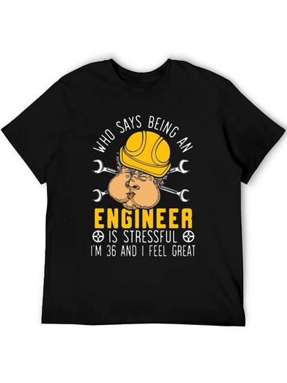 Camiseta Ingeniero Divertida 36 Años y Genial