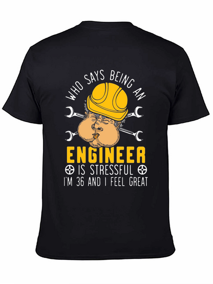 Camiseta Ingeniero Divertida 36 Años y Genial