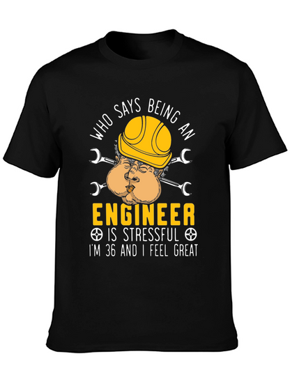Camiseta Ingeniero Divertida 36 Años y Genial