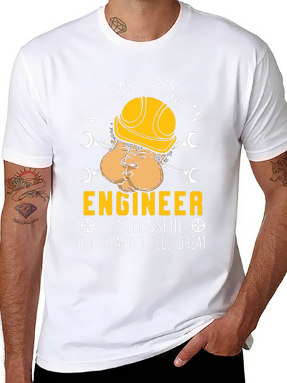 Camiseta Ingeniero Divertida 36 Años y Genial