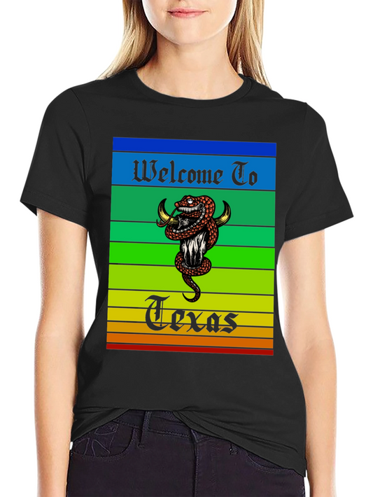 Camiseta Texas Serpiente Welcome To
