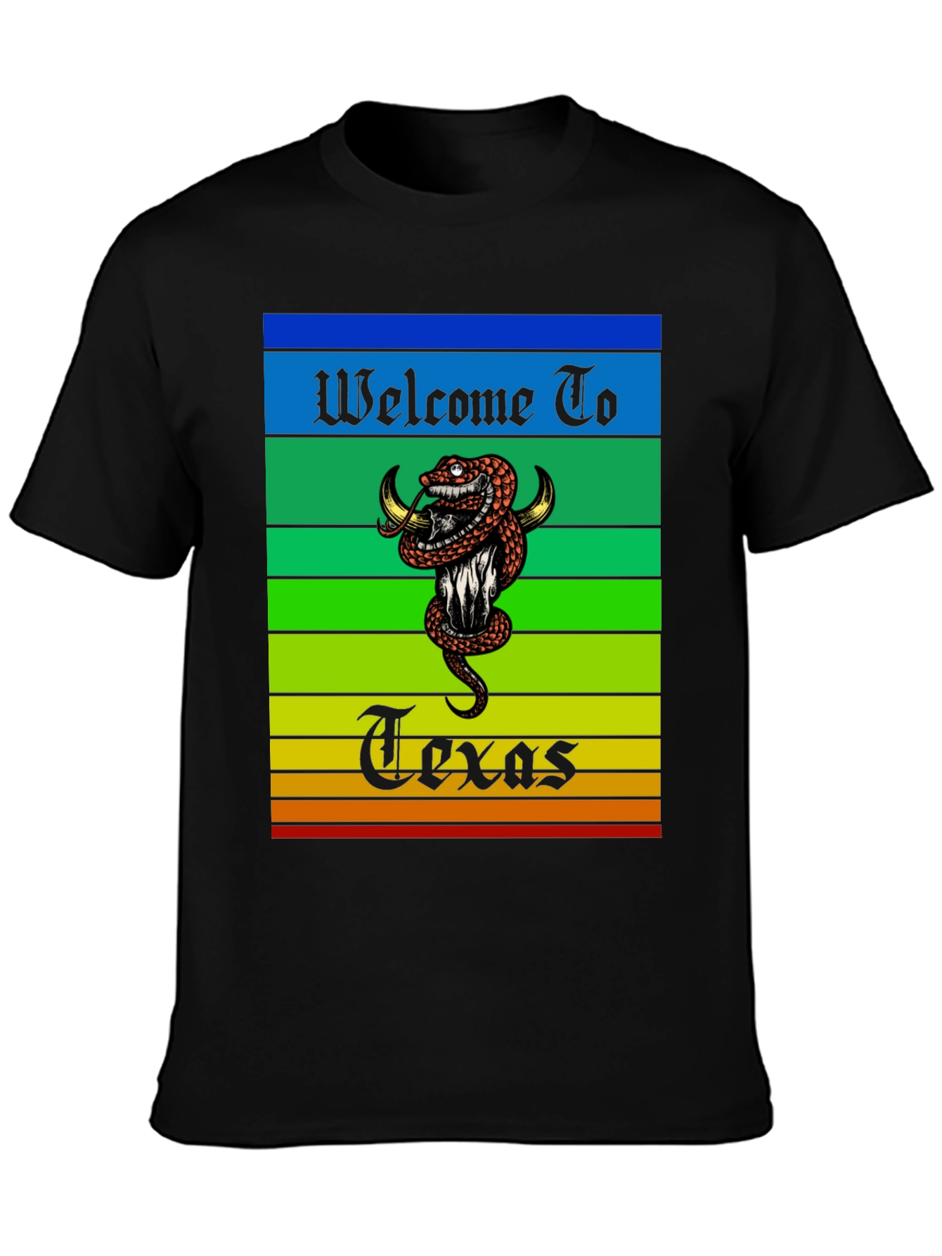 Camiseta Texas Serpiente Welcome To