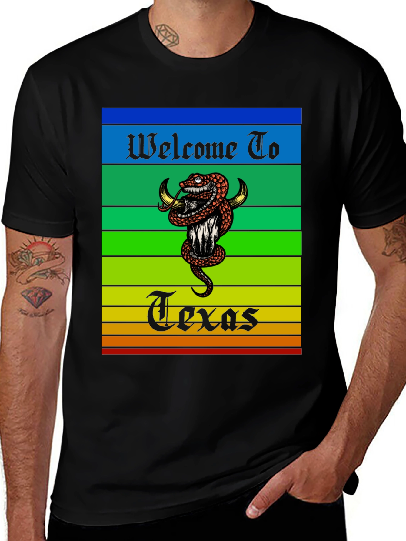 Camiseta Texas Serpiente Welcome To