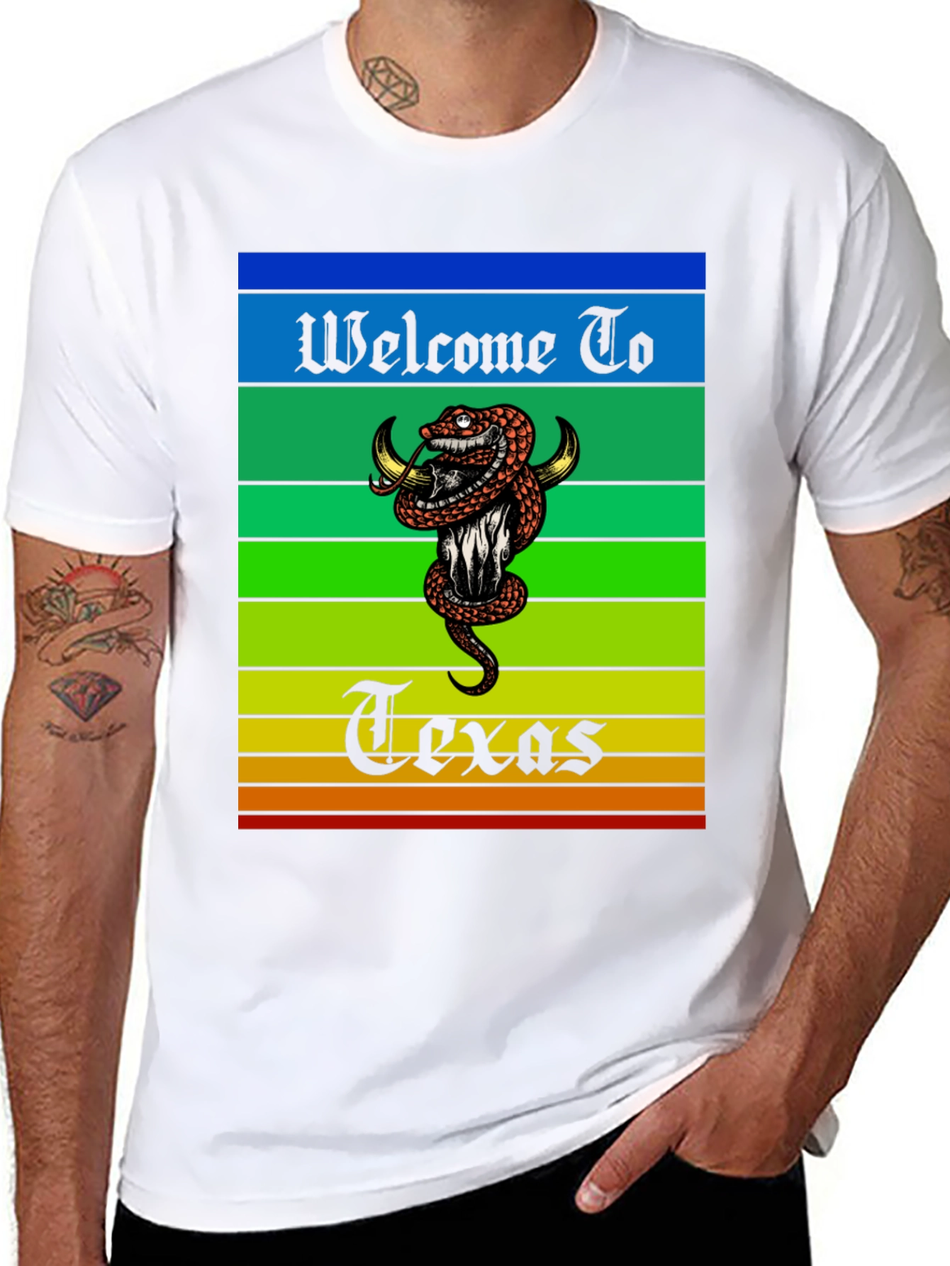Camiseta Texas Serpiente Welcome To