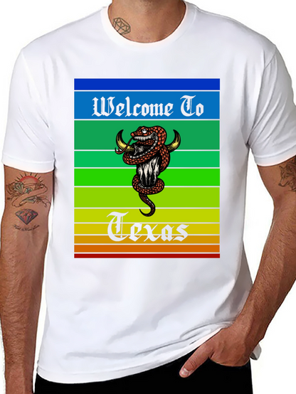 Camiseta Texas Serpiente Welcome To