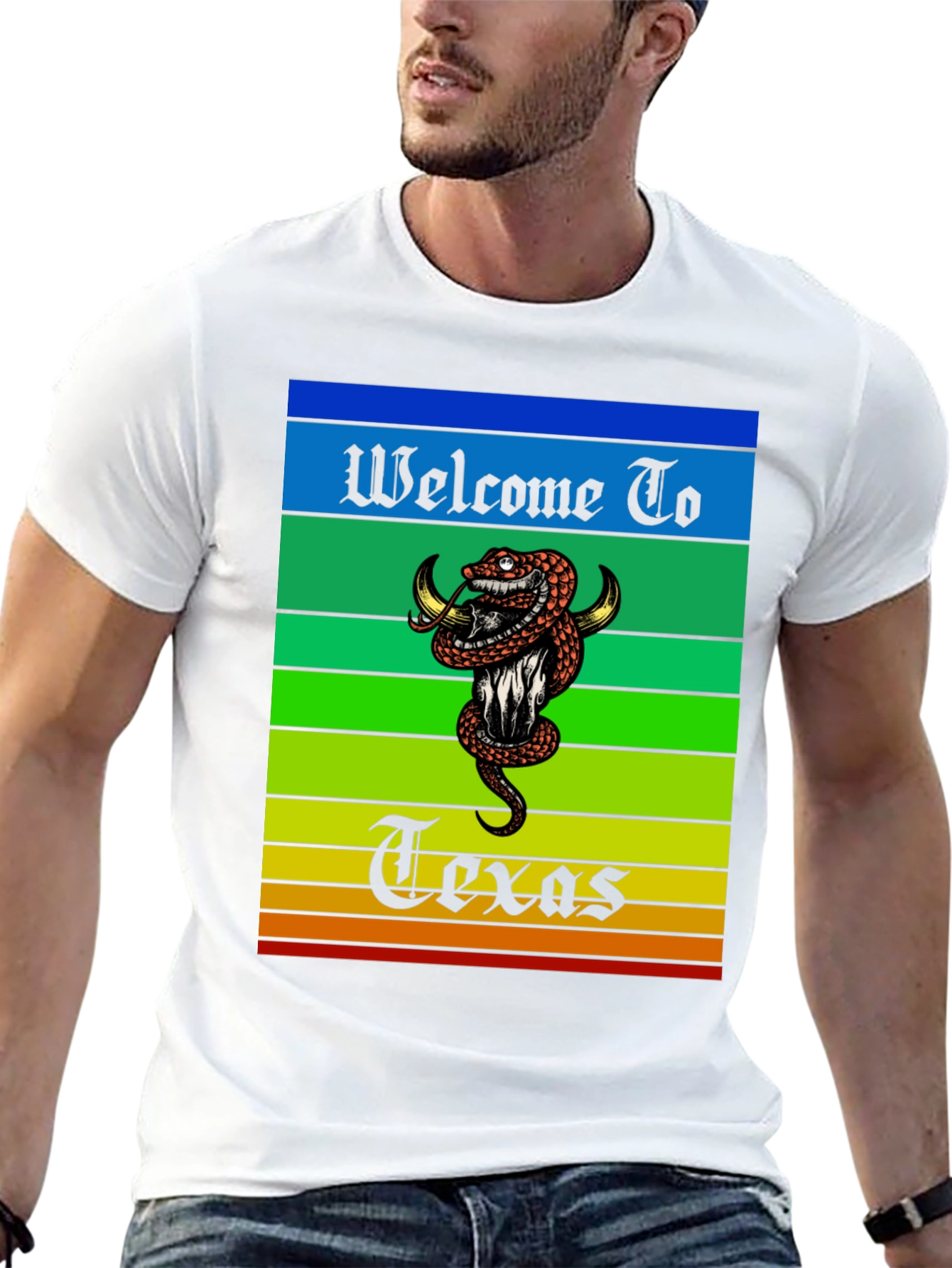 Camiseta Texas Serpiente Welcome To