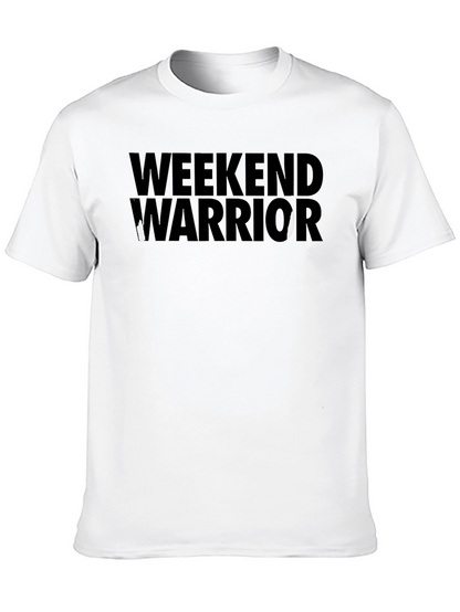 Camiseta Negra Guerrero de Fin de Semana
