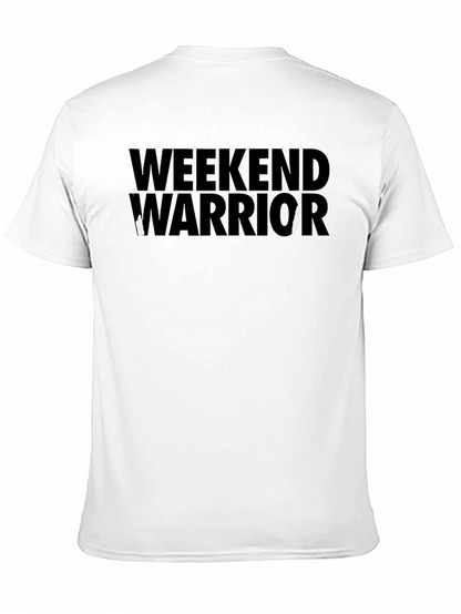 Camiseta Negra Guerrero de Fin de Semana
