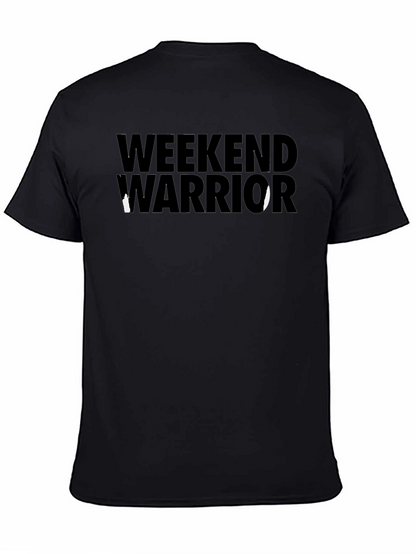 Camiseta Negra Guerrero de Fin de Semana