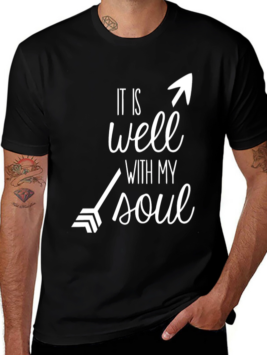 Camiseta Negra: It is Well With My Soul