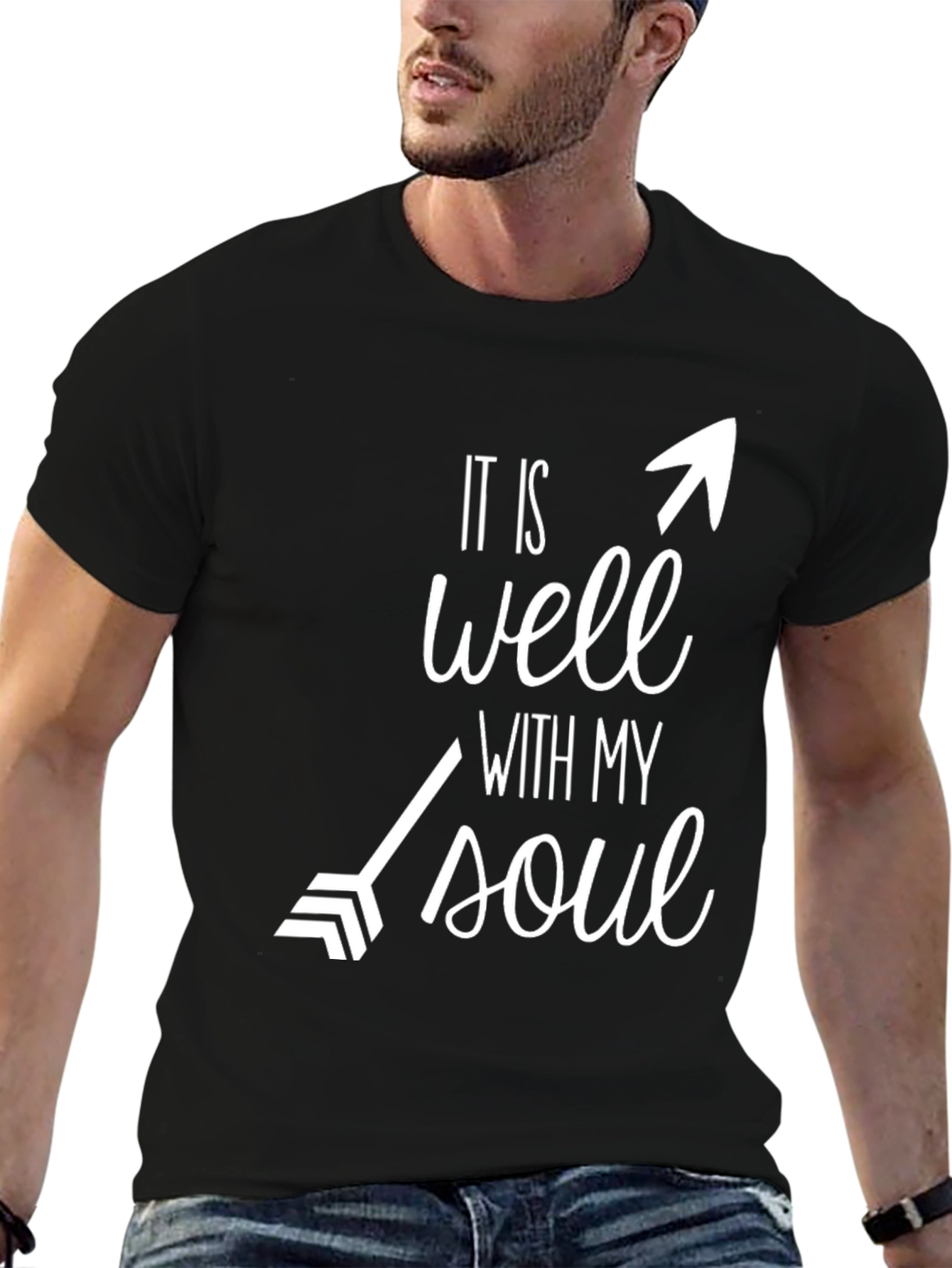 Camiseta Negra: It is Well With My Soul
