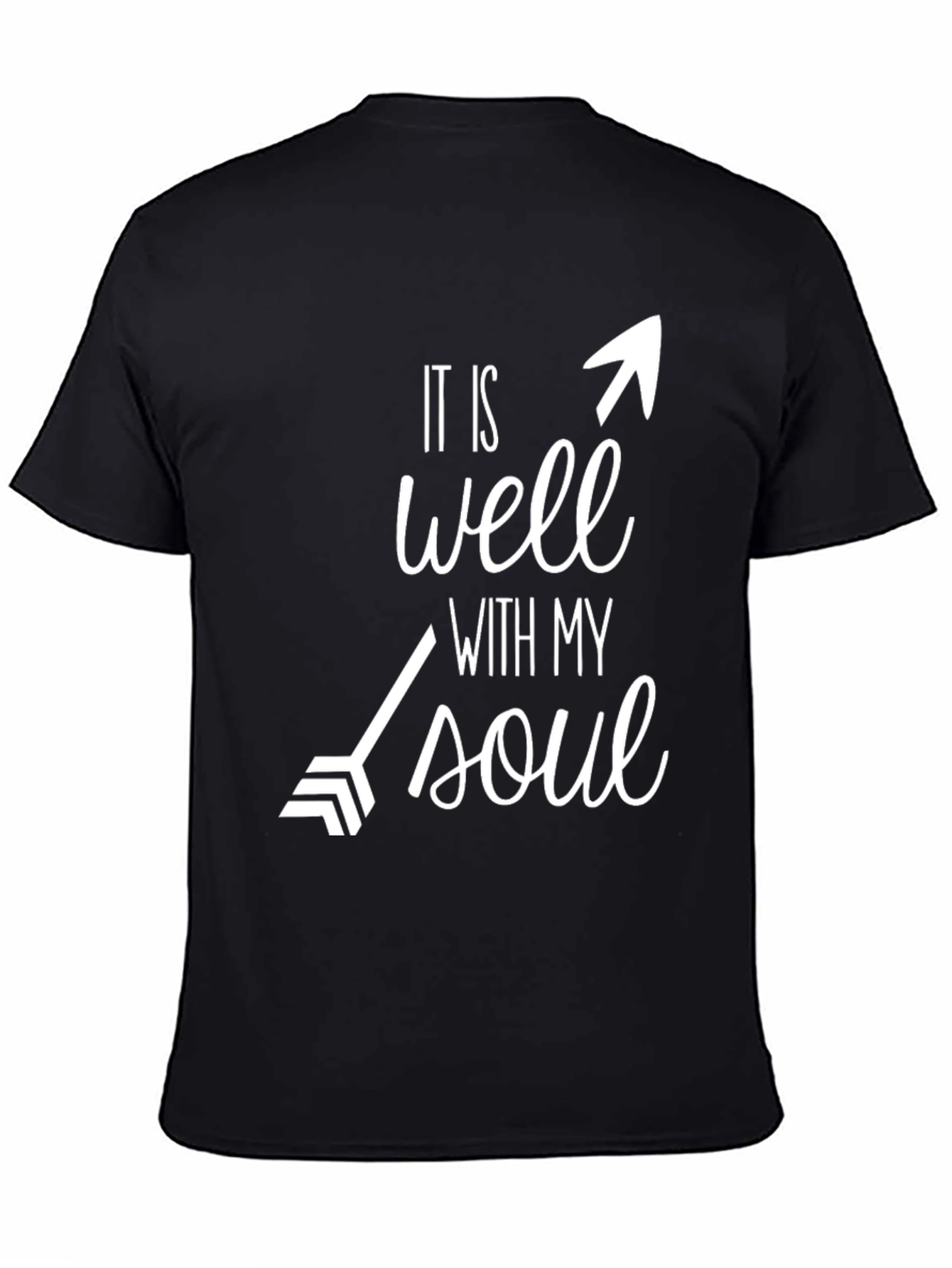Camiseta Negra: It is Well With My Soul