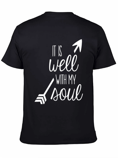 Camiseta Negra: It is Well With My Soul