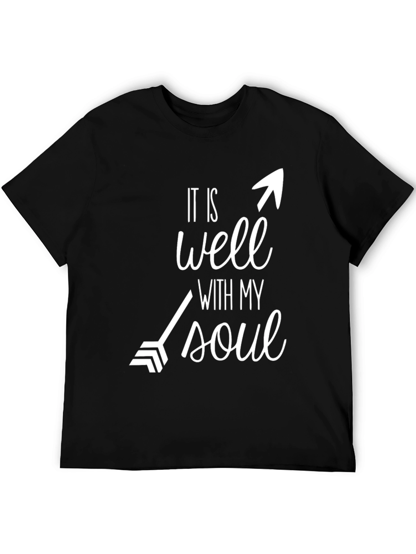 Camiseta Negra: It is Well With My Soul