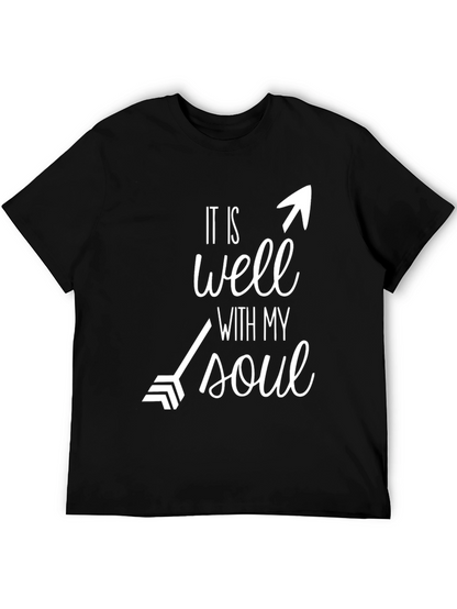Camiseta Negra: It is Well With My Soul