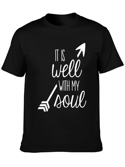 Camiseta Negra: It is Well With My Soul