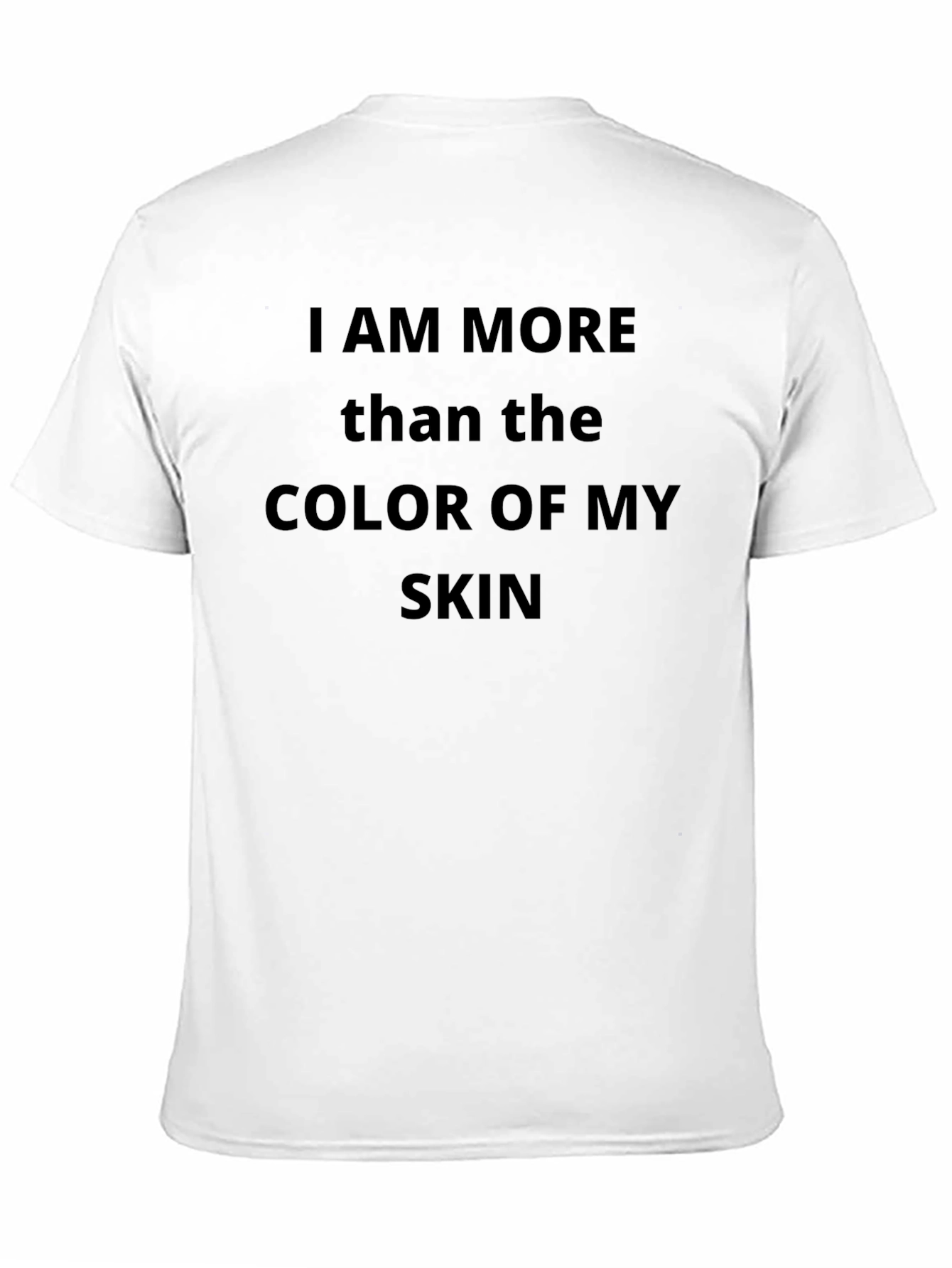 Camiseta Negra con Mensaje Inspirador