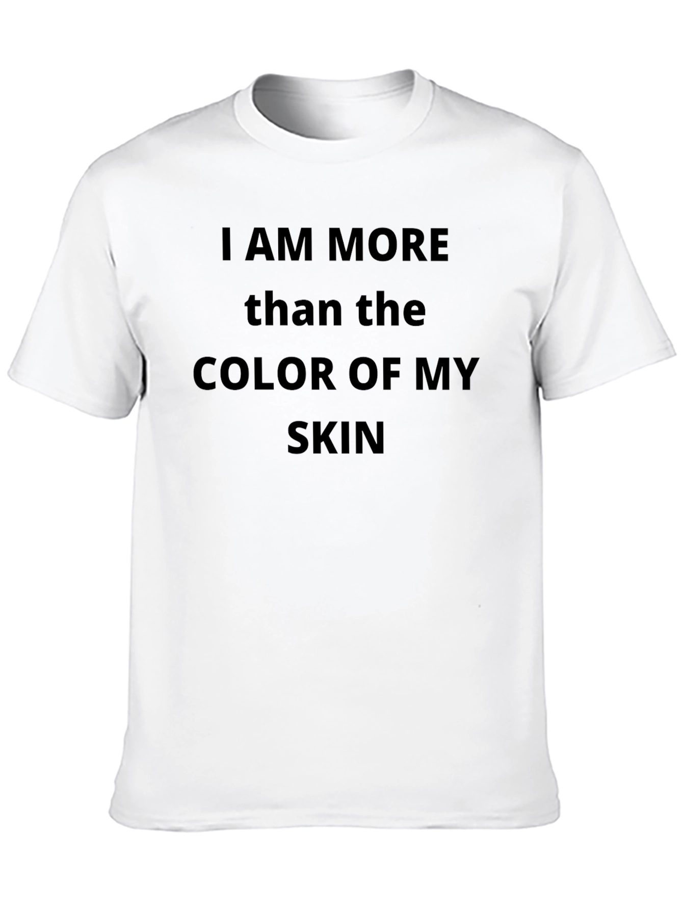 Camiseta Negra con Mensaje Inspirador