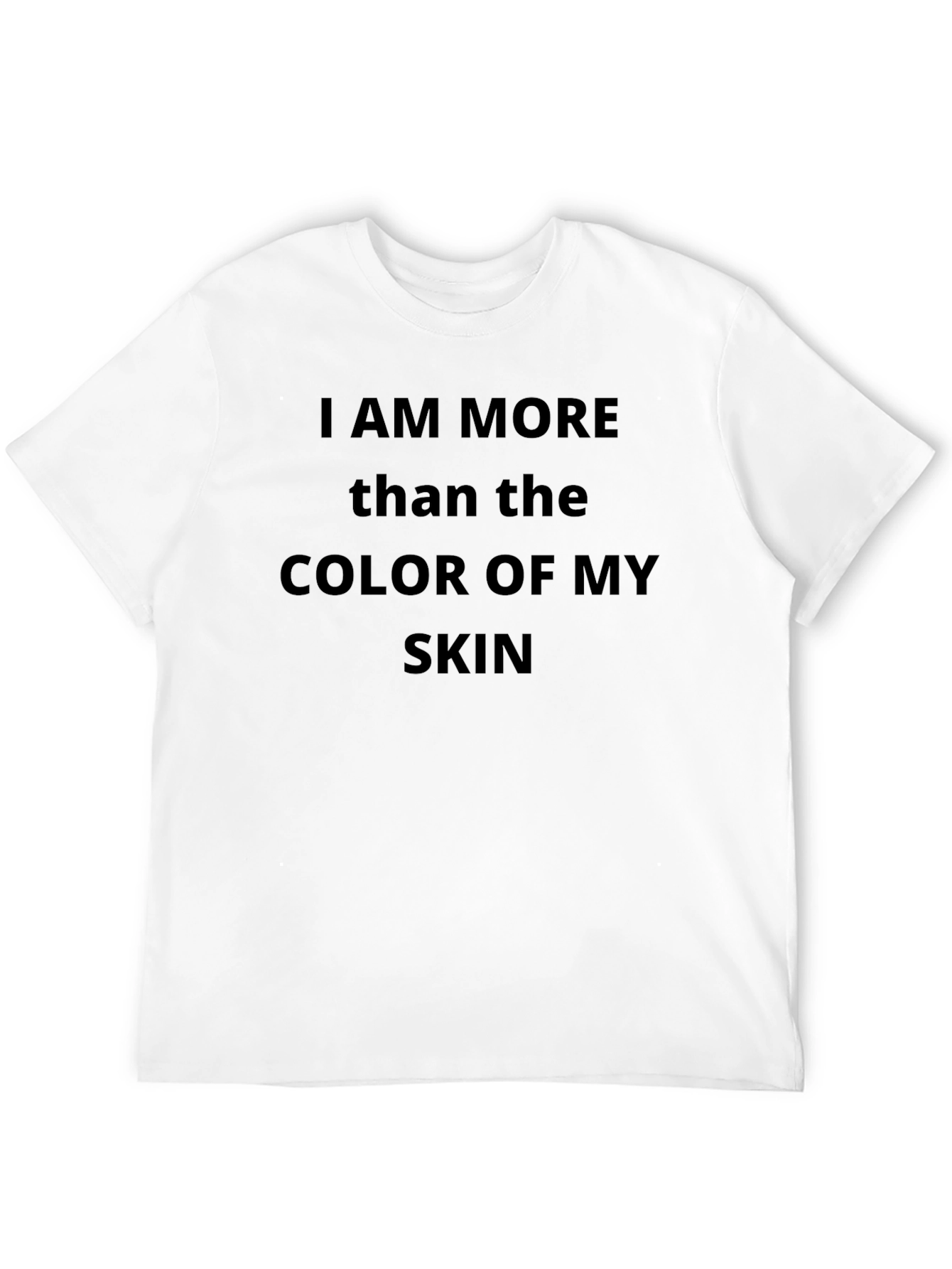 Camiseta Negra con Mensaje Inspirador