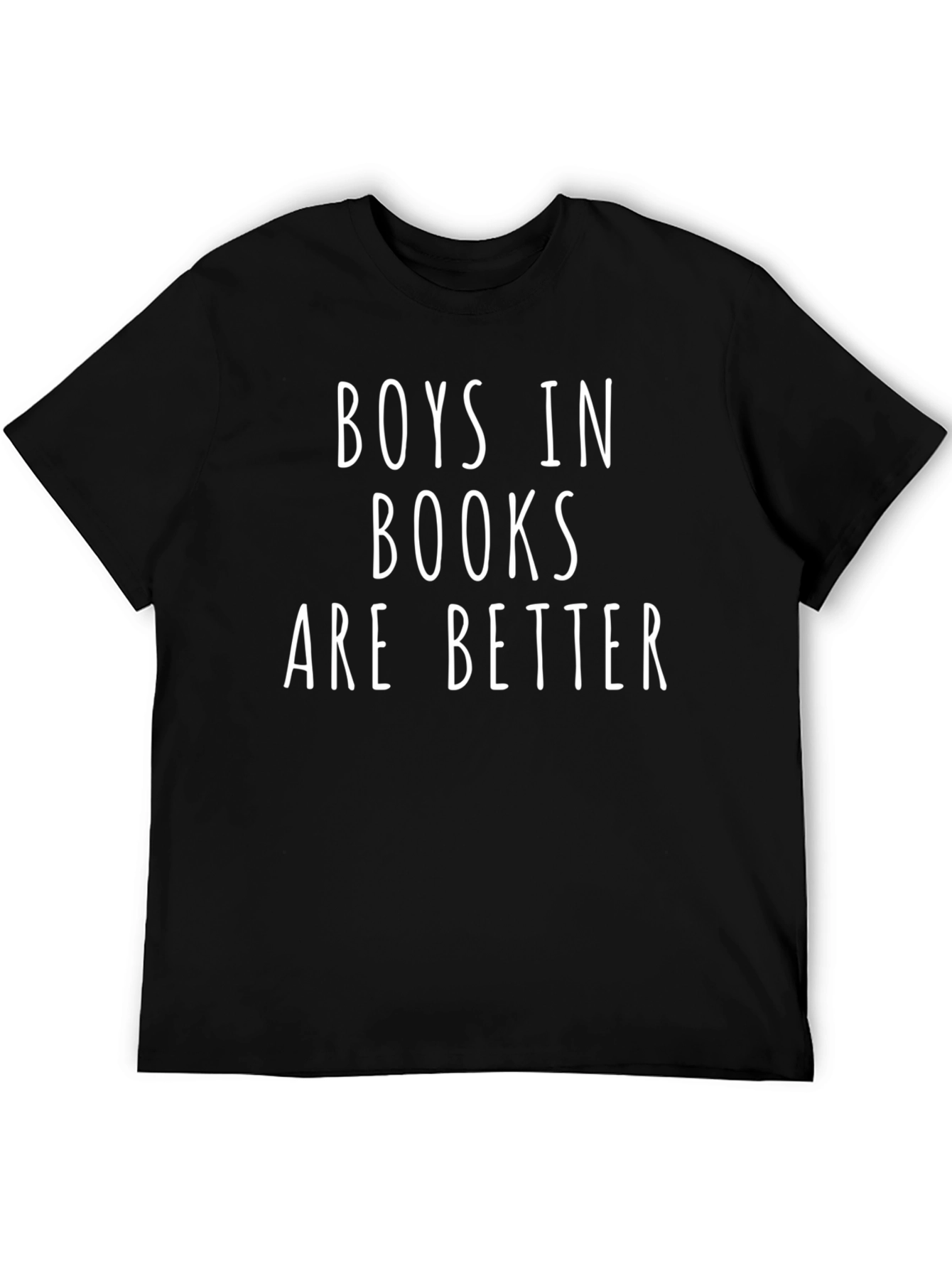 Camiseta Negra: ¡Chicos en Libros son Mejores!