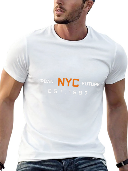Camiseta Negra NYC Urban Future Est. 1987