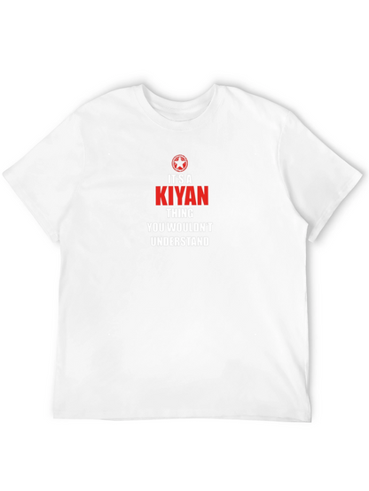 Camiseta Negra Es Cosa de Kiyan