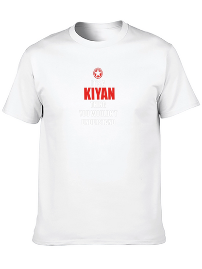 Camiseta Negra Es Cosa de Kiyan