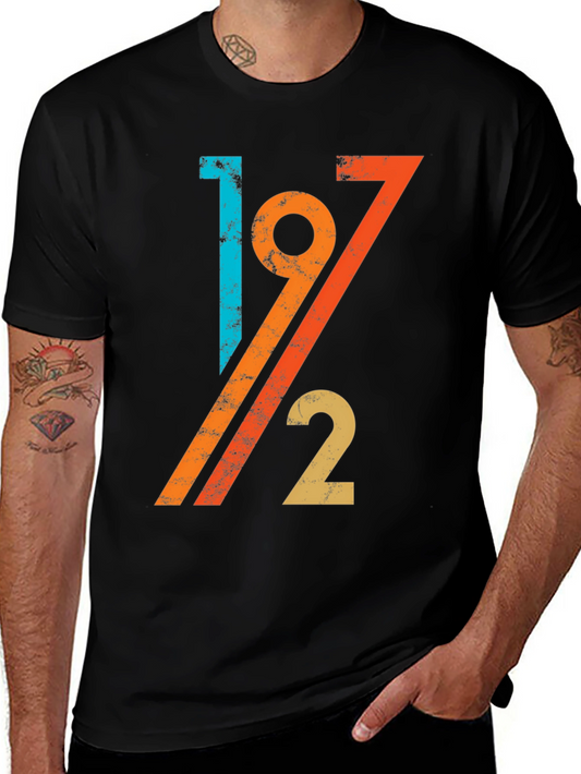Camiseta Retro 1972 Vintage Hombre