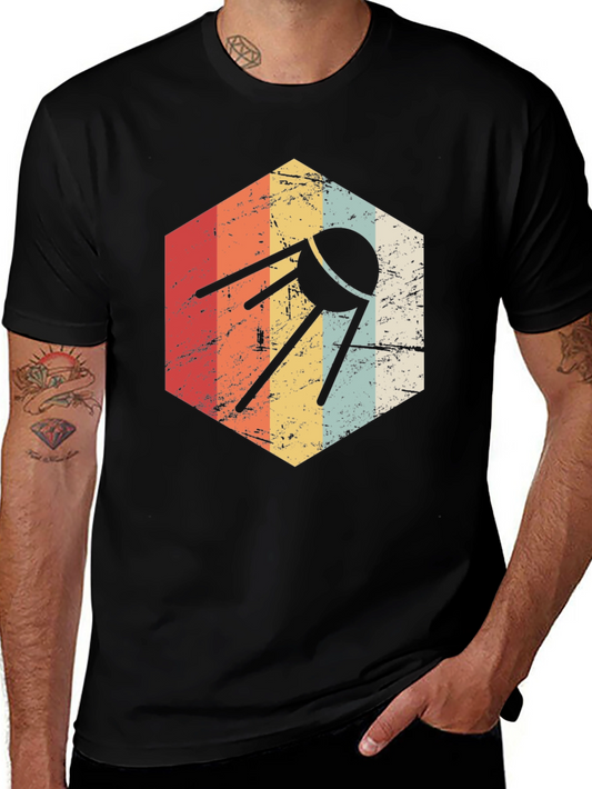 Camiseta Retro Sputnik - Diseño Espacial Vintage