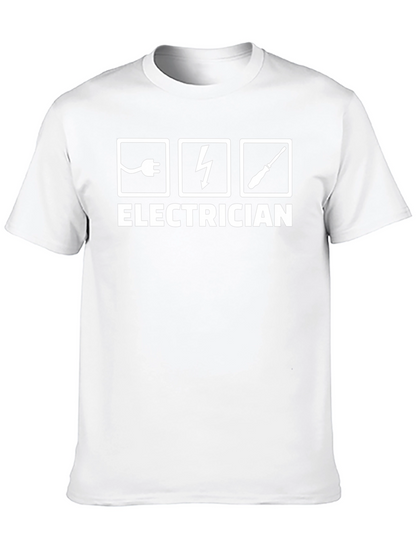 Camiseta Electricista - Diseño Profesional