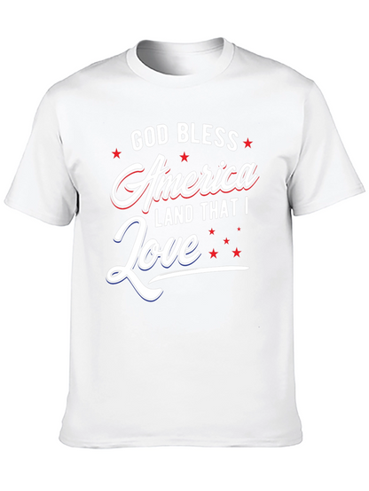 Camiseta patriótica: Dios bendiga América