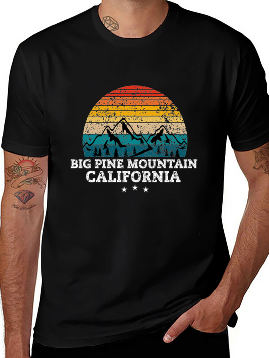 Camiseta Vintage Big Pine Mountain California