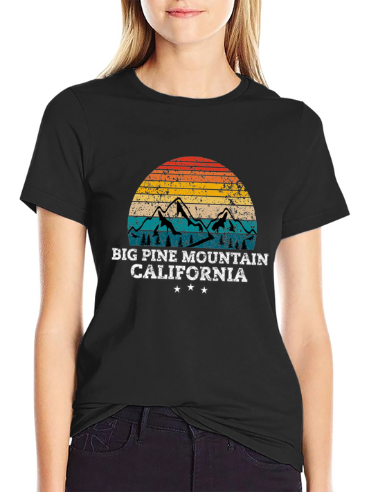 Camiseta Vintage Big Pine Mountain California