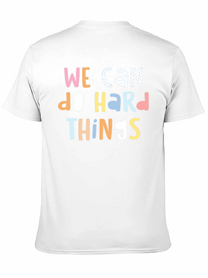 Camiseta Negra con Frase Motivacional