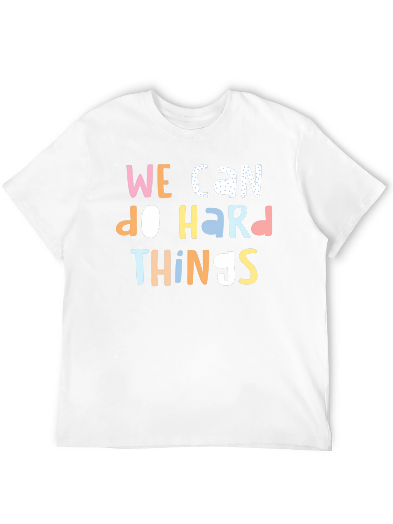 Camiseta Negra con Frase Motivacional