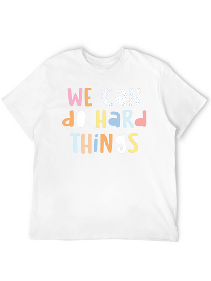 Camiseta Negra con Frase Motivacional