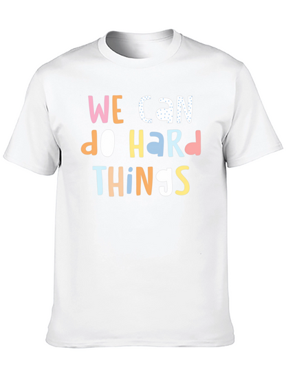 Camiseta Negra con Frase Motivacional