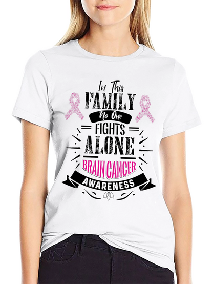 Camiseta Concientización Cáncer Cerebral