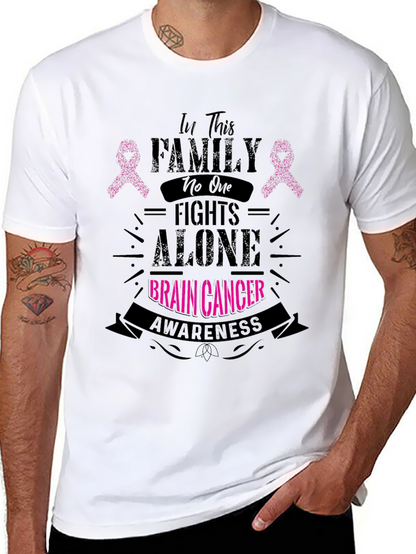 Camiseta Concientización Cáncer Cerebral