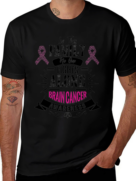 Camiseta Concientización Cáncer Cerebral