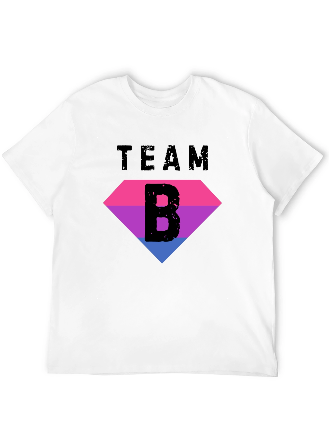Camiseta Team B Bisexual Pride
