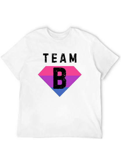 Camiseta Team B Bisexual Pride